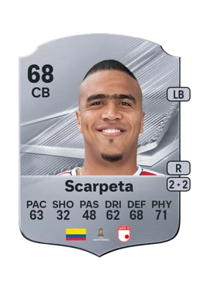 Scarpeta - 68 - Rare EA FC 27 card