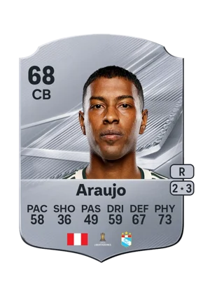 Araujo - 68 - Rare EA FC 27 card