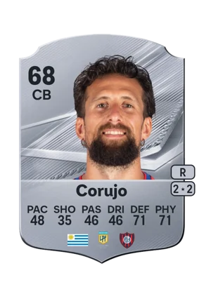 Corujo - 68 - Rare EA FC 27 card