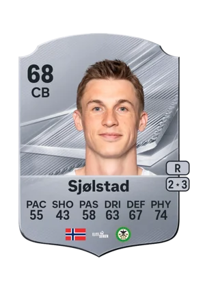 Sjølstad - 68 - Rare EA FC 27 card