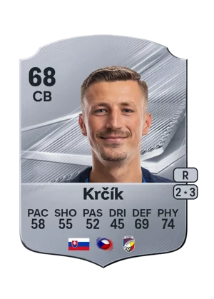 Krčík - 68 - Rare EA FC 27 card