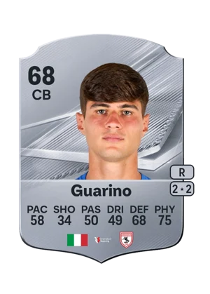 Guarino - 68 - Rare EA FC 27 card