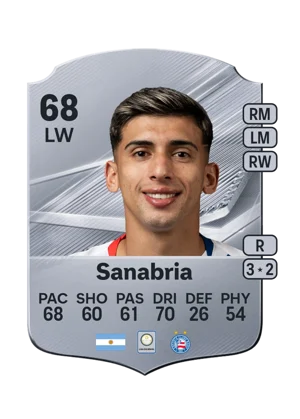 Sanabria - 68 - Rare EA FC 27 card