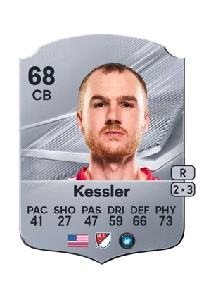 Kessler - 68 - Rare EA FC 27 card