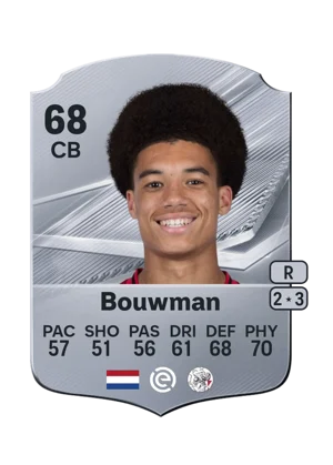 Bouwman - 68 - Rare EA FC 27 card
