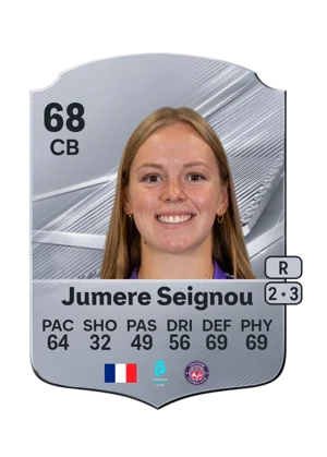 Jumere Seignou - 68 - Rare EA FC 27 card