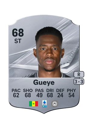 Gueye - 68 - Rare EA FC 27 card