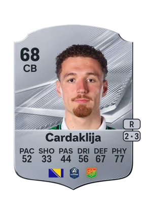 Čardaklija - 68 - Rare EA FC 27 card