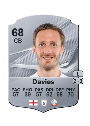 Davies - 68 - Rare EA FC 27 card