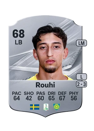 Rouhi - 68 - Rare EA FC 27 card