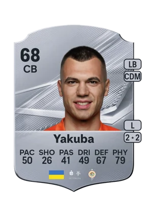 Yakuba - 68 - Rare EA FC 27 card
