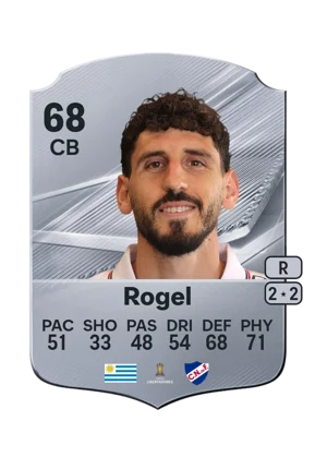 Rogel - 68 - Rare EA FC 27 card
