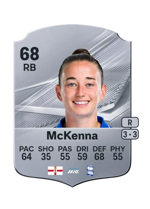 McKenna - 68 - Rare EA FC 27 card