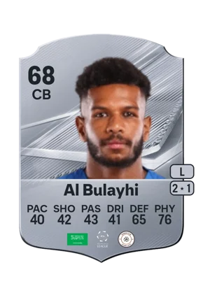 Al Bulayhi - 68 - Rare EA FC 27 card