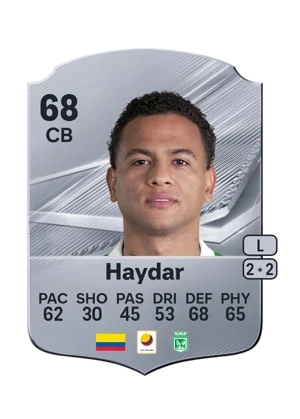 Haydar - 68 - Rare EA FC 27 card