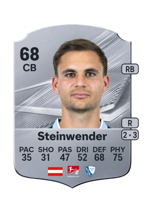 Steinwender - 68 - Rare EA FC 27 card