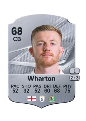 Wharton - 68 - Rare EA FC 27 card