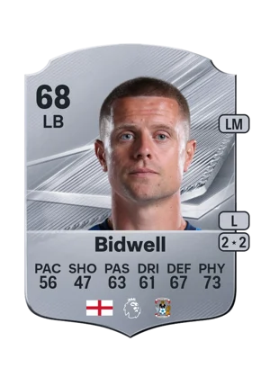 Bidwell - 68 - Rare EA FC 27 card