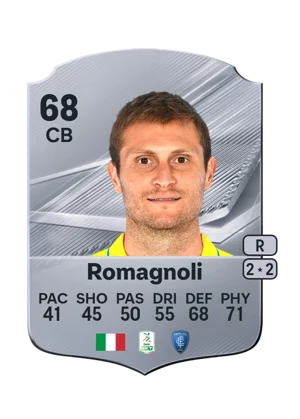 Romagnoli - 68 - Rare EA FC 27 card