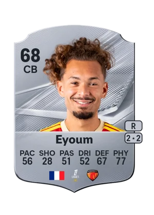 Eyoum - 68 - Rare EA FC 27 card