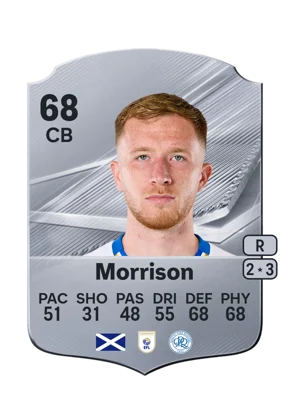 Morrison - 68 - Rare EA FC 27 card