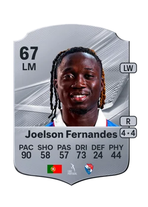Joelson Fernandes - 67 - Rare EA FC 27 card