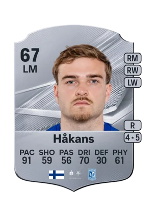 Håkans - 67 - Rare EA FC 27 card
