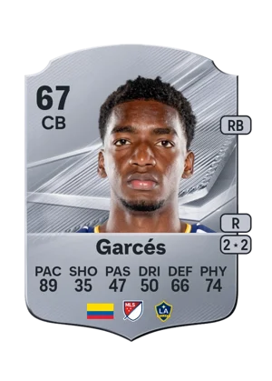 Garcés - 67 - Rare EA FC 27 card