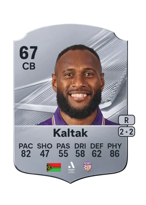 Kaltak - 67 - Rare EA FC 27 card