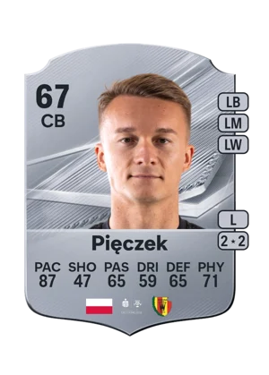 Pięczek - 67 - Rare EA FC 27 card