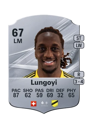 Lungoyi - 67 - Rare EA FC 27 card