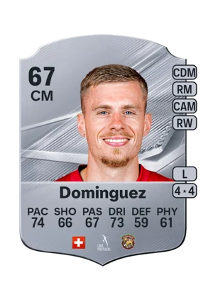 Dominguez - 67 - Rare EA FC 27 card