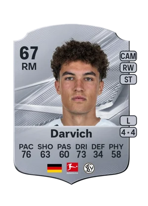 Darvich - 67 - Rare EA FC 27 card