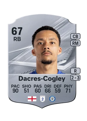 Dacres-Cogley - 67 - Rare EA FC 27 card