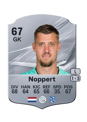 Noppert - 67 - Rare EA FC 27 card