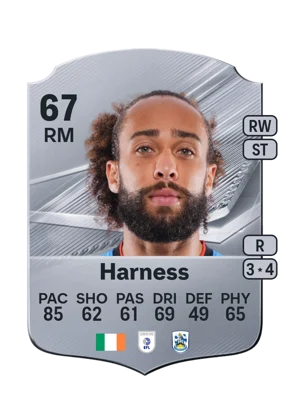 Harness - 67 - Rare EA FC 27 card