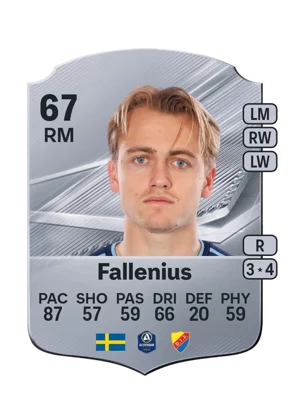 Fallenius - 67 - Rare EA FC 27 card