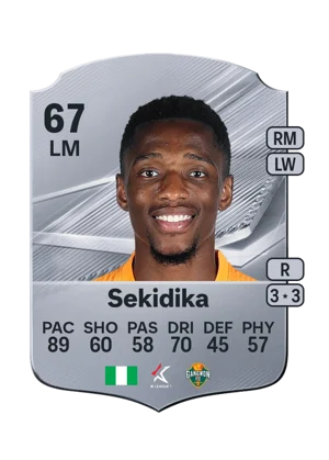 Sekidika - 67 - Rare EA FC 27 card
