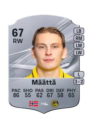 Määttä - 67 - Rare EA FC 27 card