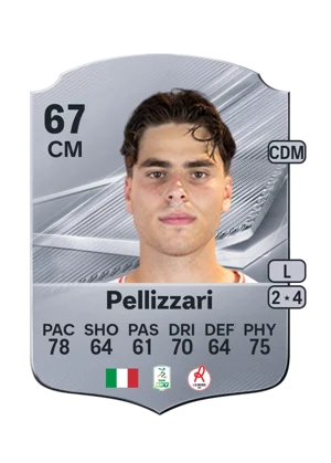 Pellizzari - 67 - Rare EA FC 27 card