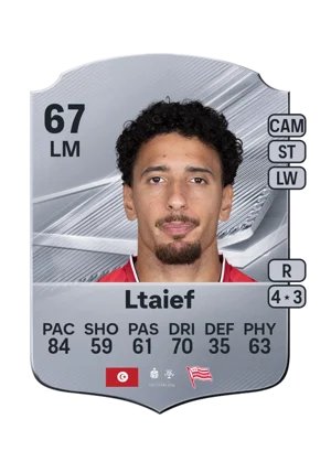 Ltaief - 67 - Rare EA FC 27 card