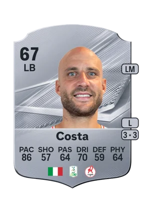 Costa - 67 - Rare EA FC 27 card