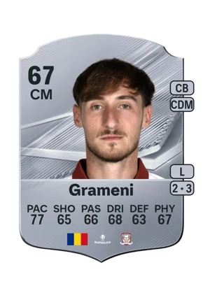Grameni - 67 - Rare EA FC 27 card