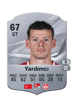 Yardımcı - 67 - Rare EA FC 27 card
