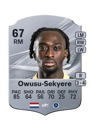 Owusu-Sekyere - 67 - Rare EA FC 27 card