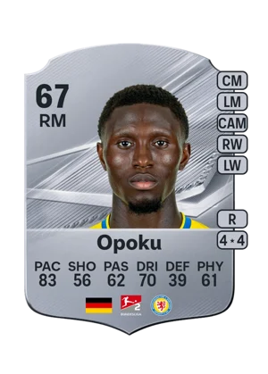 Opoku - 67 - Rare EA FC 27 card