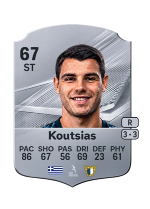 Koutsias - 67 - Rare EA FC 27 card