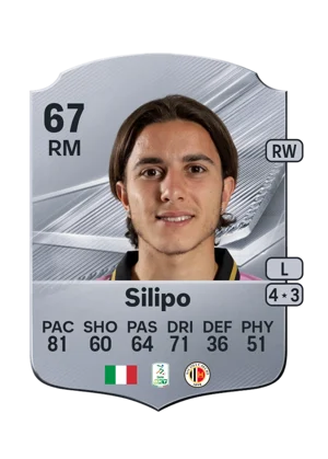 Silipo - 67 - Rare EA FC 27 card