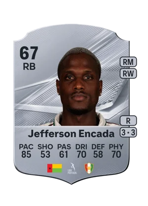 Jefferson Encada - 67 - Rare EA FC 27 card