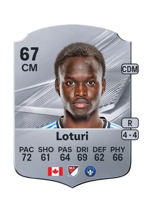 Loturi - 67 - Rare EA FC 27 card
